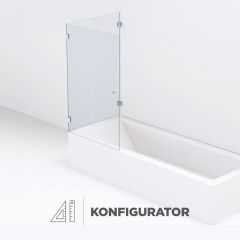Konfigurator - VITRO Duschabtrennung Badewanne