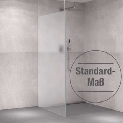 Glas-Duschabtrennung satiniertes Klarglas