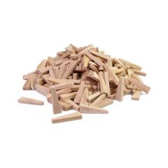 Distanzkeile aus Holz