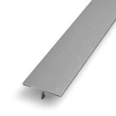 T-Profil Edelstahl gebürstet