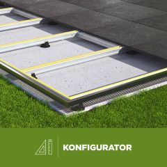Konfigurator - Terrassen-Unterkonstruktion