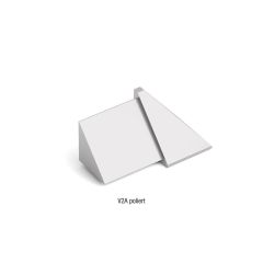 Außenecke Dreiecksprofil Trio V2A poliert