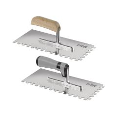 Zahnkelle | zum Verlegen von Fliesen, Platten und Marmor