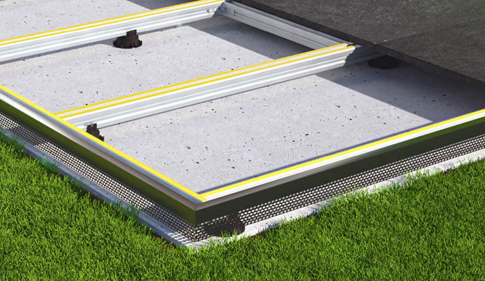 Konfigurator Terrassen-Unterkonstruktionen